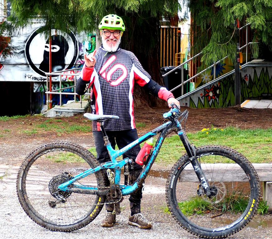 Ich konnte heute ein Endurobike fahren, Yeahhhhh.