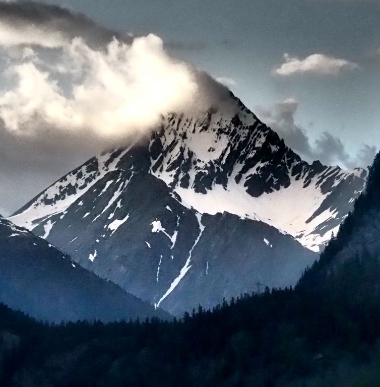 Der Piz Linard am Abend