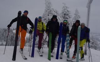 Transasonntagmorgenskitour auf den Wildspitz
