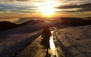 chasseral, bike & tent